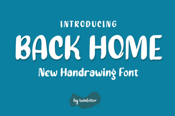 Back Home: A Charming Handwritten Font for Editorial Design