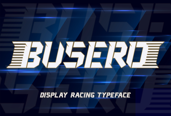 Busero: A Bold and Powerful Display Font for Creative Campaigns