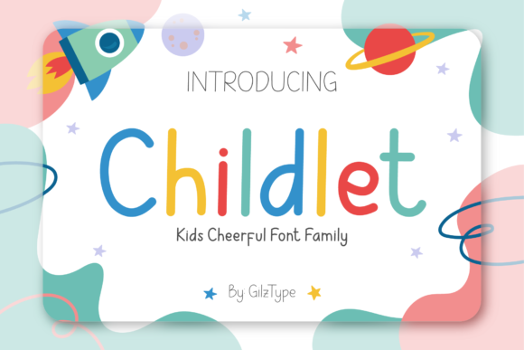 Childlet: A Versatile and Friendly Display Font for Editorial Design