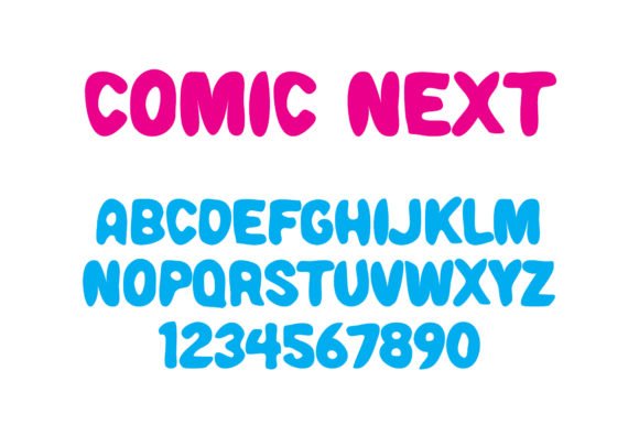 Comic Next: A Bold and Authentic Display Font
