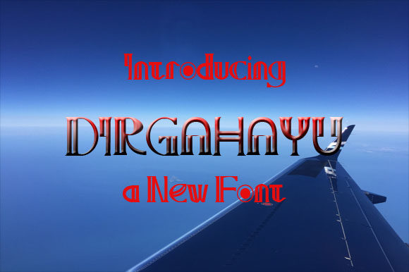 Dirgahayu: A Unique Typeface for Outstanding Web Design