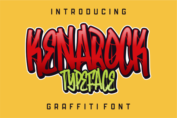 Discover Kenarock: A Bold and Unique Display Font