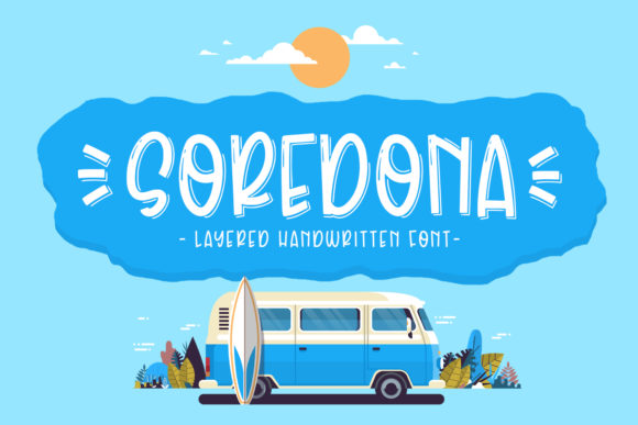 Discover Soredona: A Sweet and Quirky Display Font
