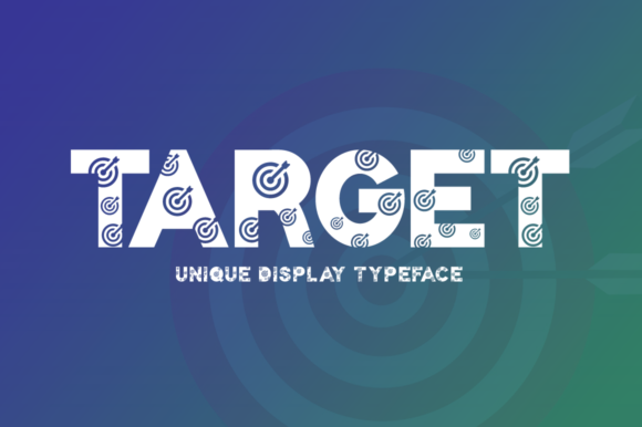 Discover Target: A Bold and Unique Display Font