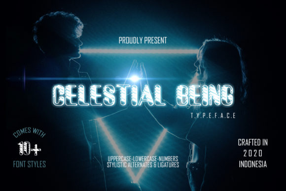 Discover the Magic of Celestial Being Font