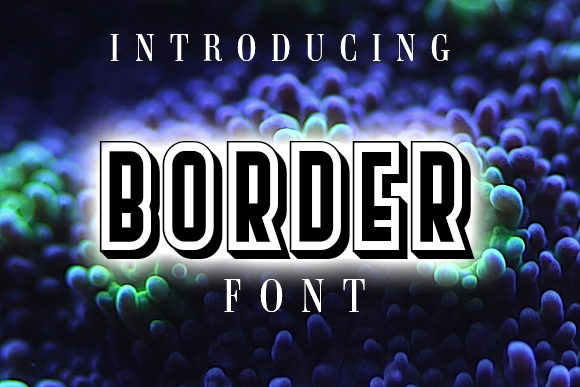 Enhance Your Brand with Border: A Retro Font for Modern Design
