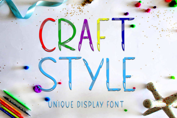 Enhance Your Brand with Craft Style Font