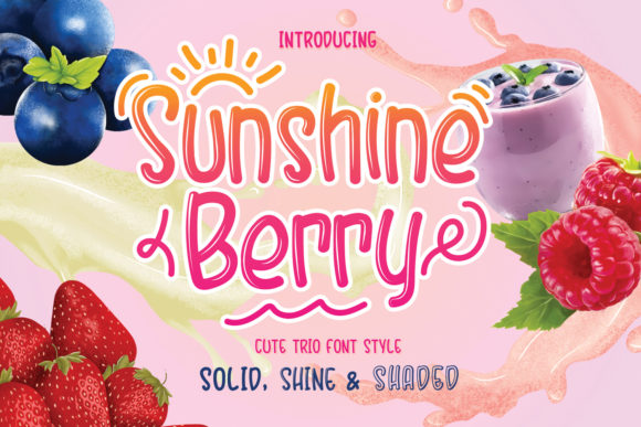 Enhance Your Brand with Sunshine Berry Font