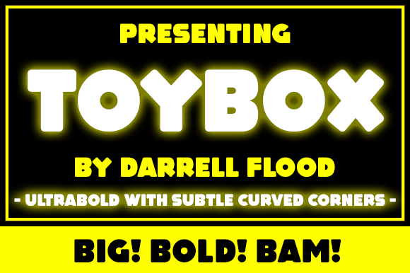 Enhance Your Brand with Toybox, the Bold Display Font