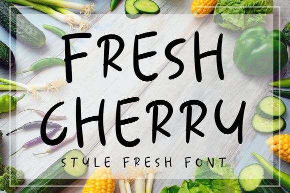 Enhance Your Designs with Fresh Cherry Font