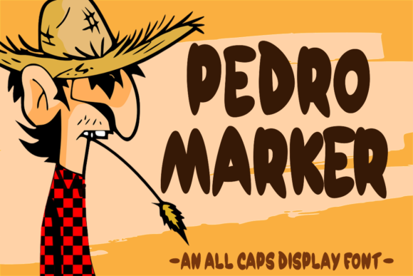 Exploring Pedro Marker: A Versatile Display Font for Creative Projects