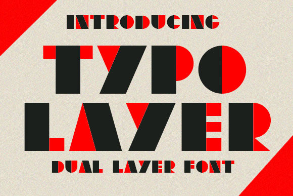 Exploring Typo Layer: A Dual-Layer Display Font