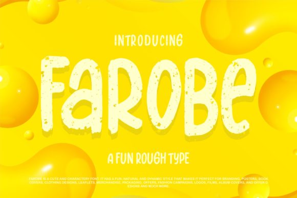 Farobe: A Fun and Elegant Display Font for Web Design