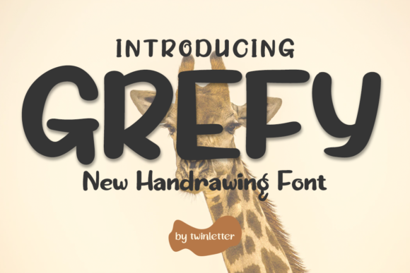 Grefy: A Versatile and Playful Display Font for Creative Projects
