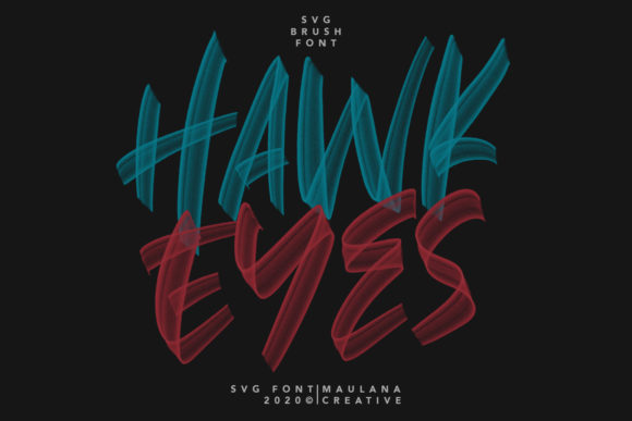 Hawk Eyes: The Perfect Bold Display Font for Crafters