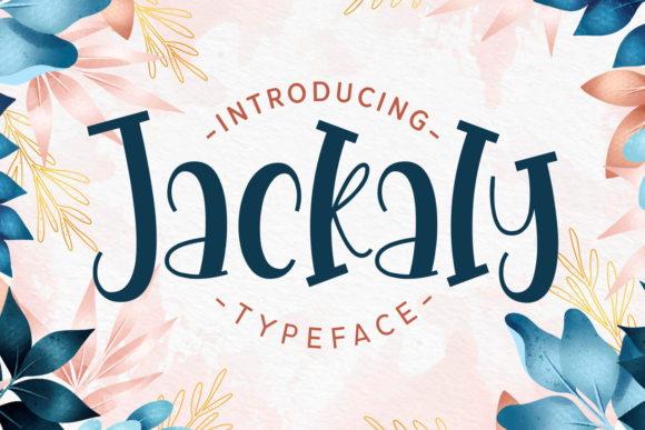 Jackaly: A Joyful Display Font for Your Brand