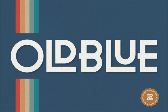 Oldblue: The Perfect Retro Display Font for Editorial Design