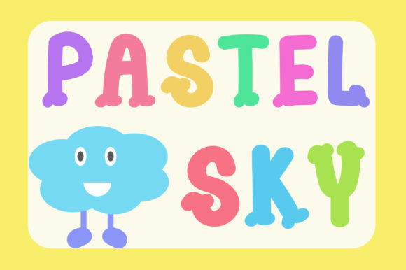Pastel Sky: A Versatile Font for Creative Campaigns