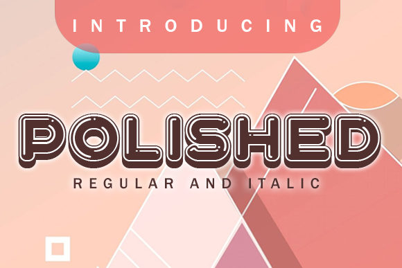 Polished: A Bold and Authentic Display Font for Editorial Design