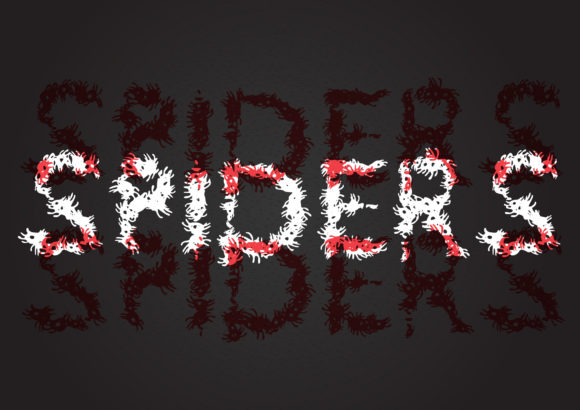 Spiders: A Spooky Display Font for Halloween Crafting