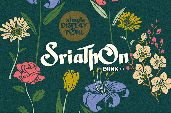 Sriathon: A Bold and Beautiful Font for Crafters