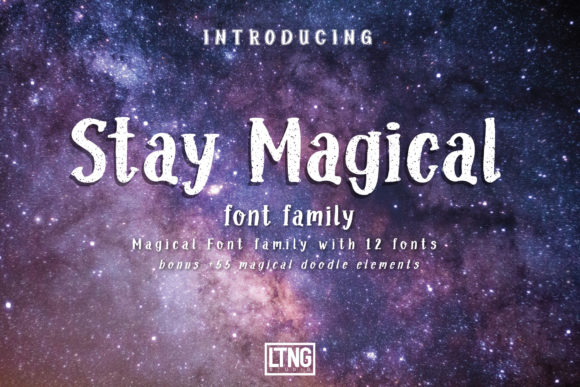 Stay Magical: A Bold and Beautiful Display Font for Creative Campaigns