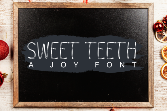 Sweet Teeth: A Charming Display Font for Editorial Design