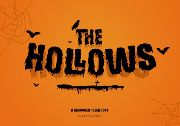The Hollows: Elevate Your Campaigns with This Unique Display Font